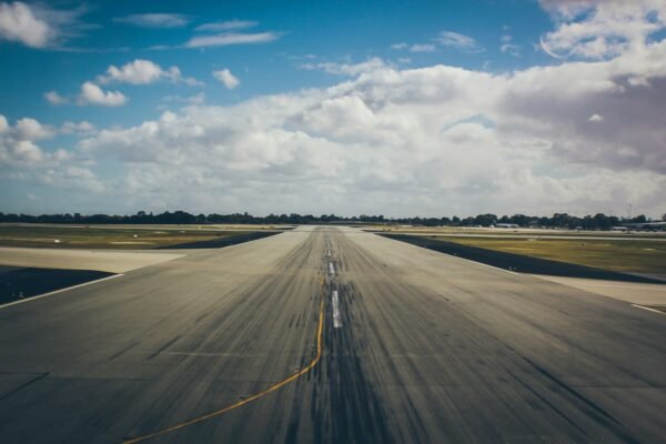 Commercial airplane taking off, representing new Gwadar air routes