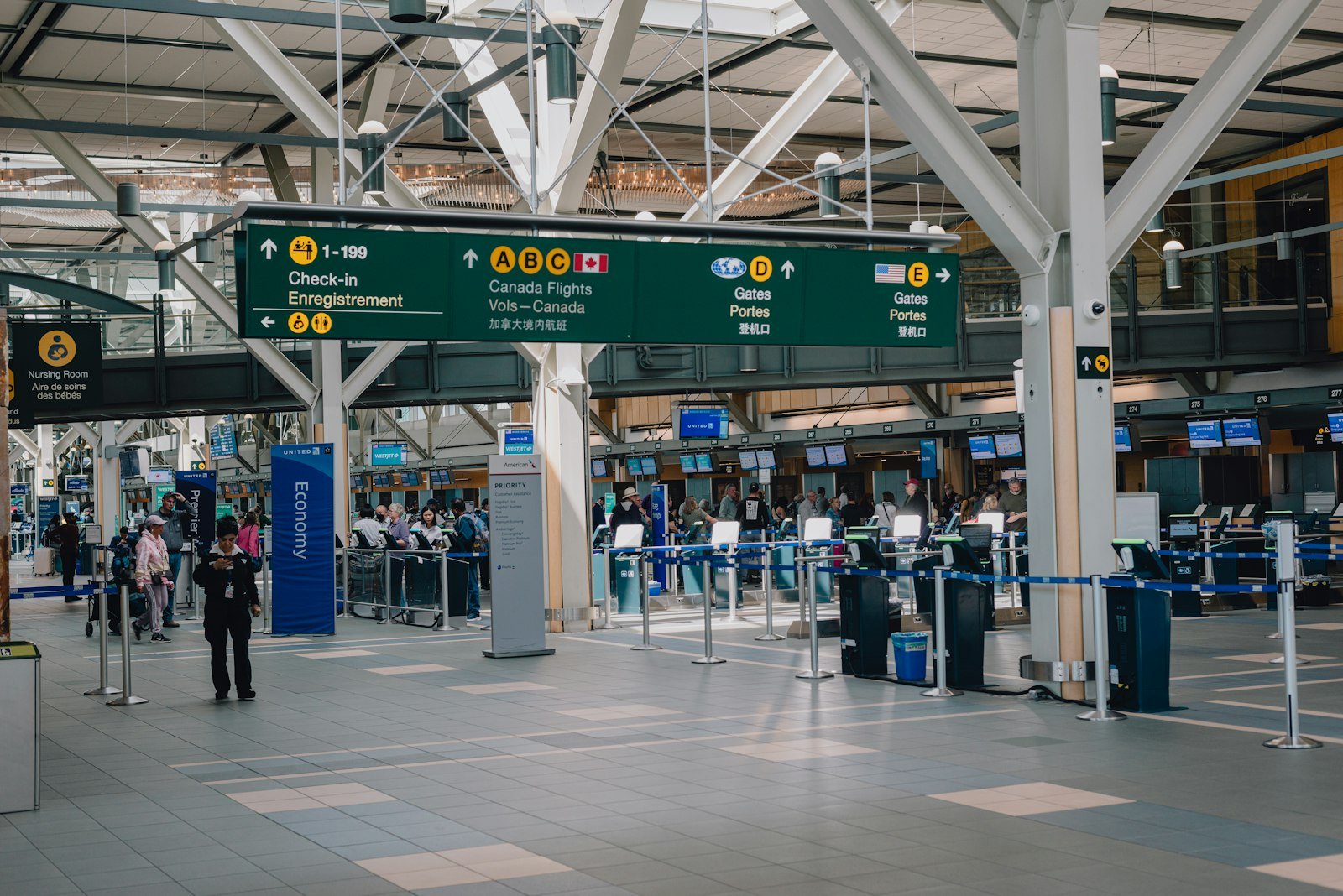 Airport terminal interior representing growing air travel infrastructure