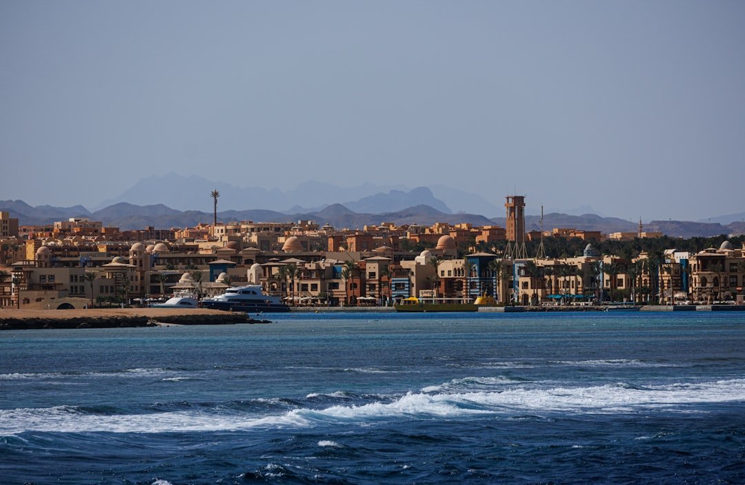 A coastal town beside the sea, a representative image of Gwadar's shoreline, which planning officials want to protect from untreated sewage as the city grows