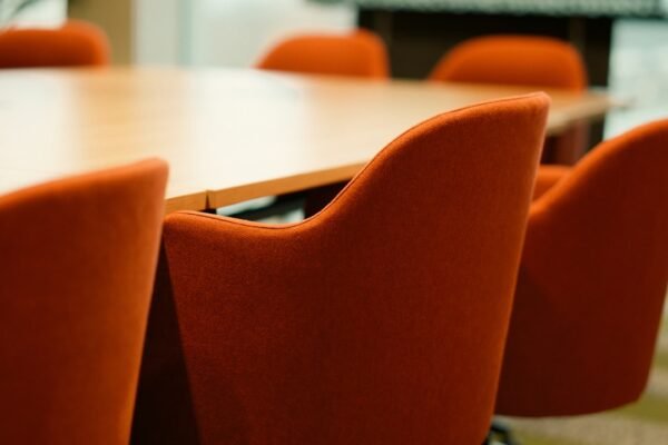 Empty conference table and chairs in a meeting room, representative image illustrating the preparatory session held ahead of the 9th CPEC Joint Working Group meeting on Gwadar