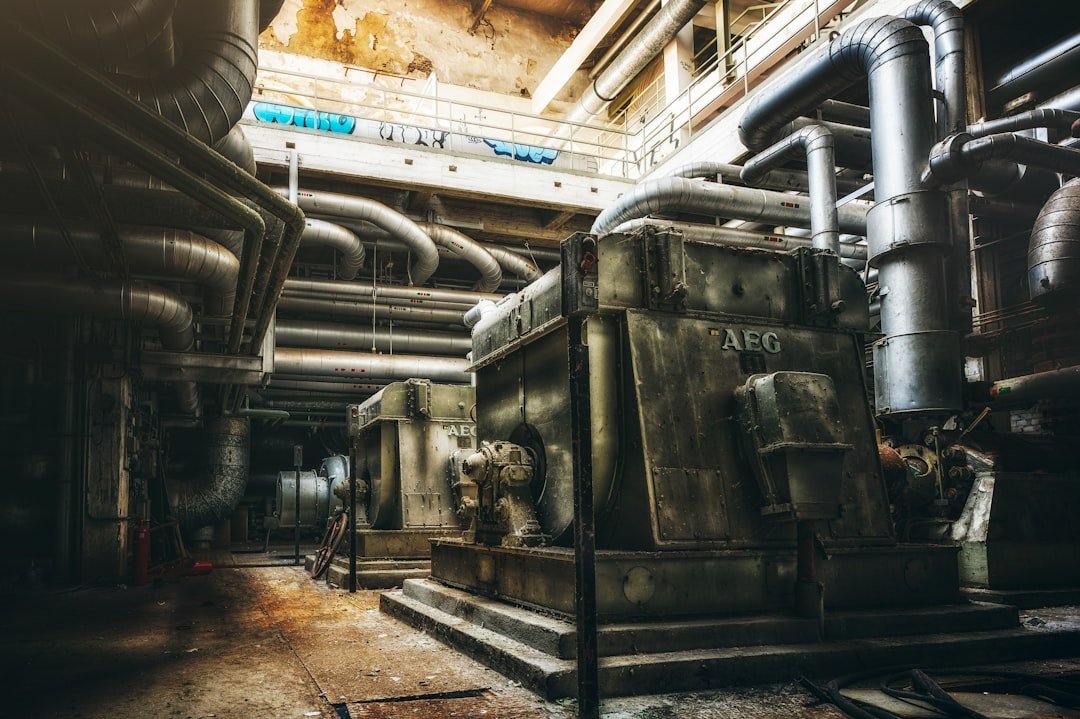 A power generation plant on the outskirts of a city, representative image for the planned 40MW backup power plant for Gwadar