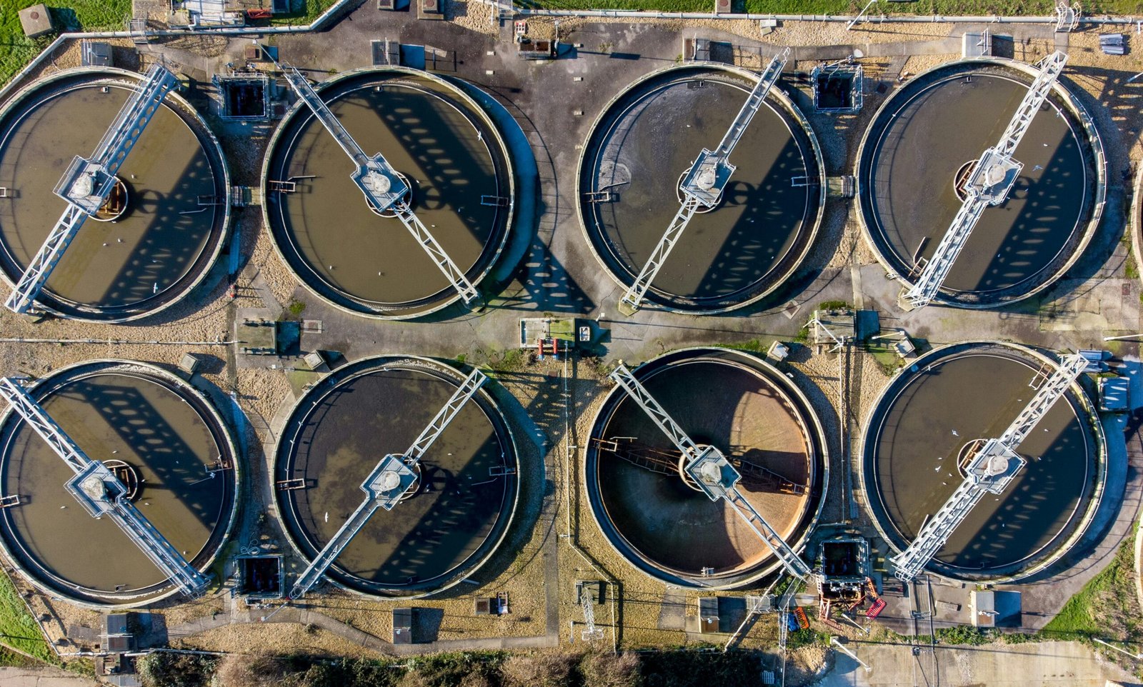 Rows of water storage tanks, representative image for Gwadar's seawater desalination plant capacity